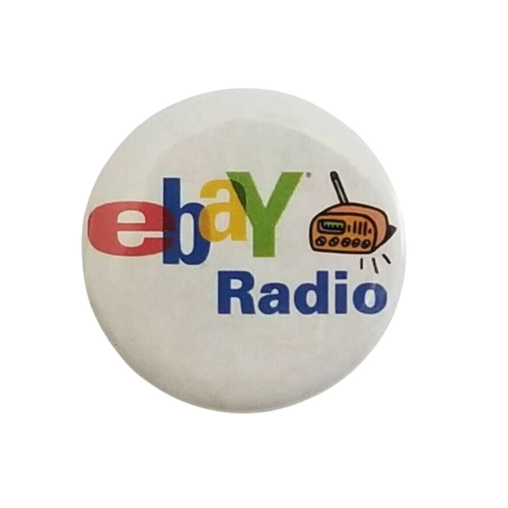Ebay On Location Pins Set of4 2010 to 2011 Radio Anniversary Pin eBayana Pinback - Picture 5 of 13